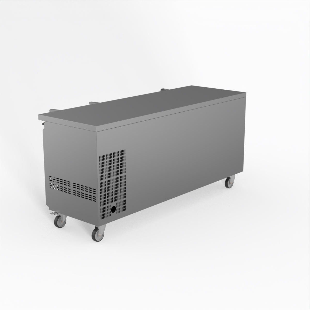 Thermaster Fed-X S/S Three Door Bench Freezer XUB6F18S3V