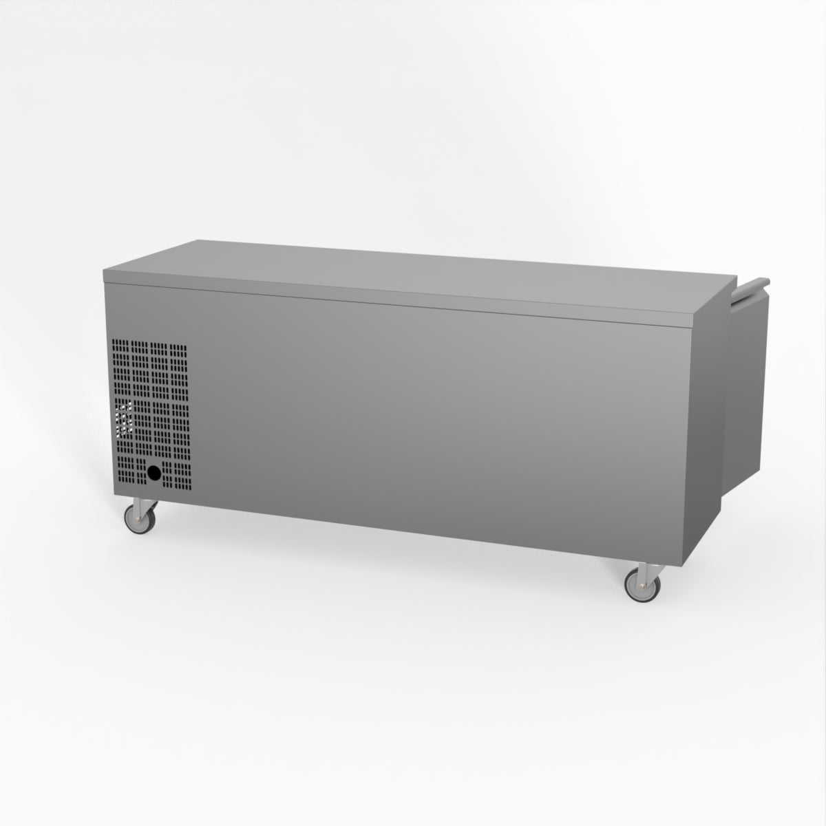 Thermaster Fed-X S/S Three Door Bench Freezer XUB6F18S3V