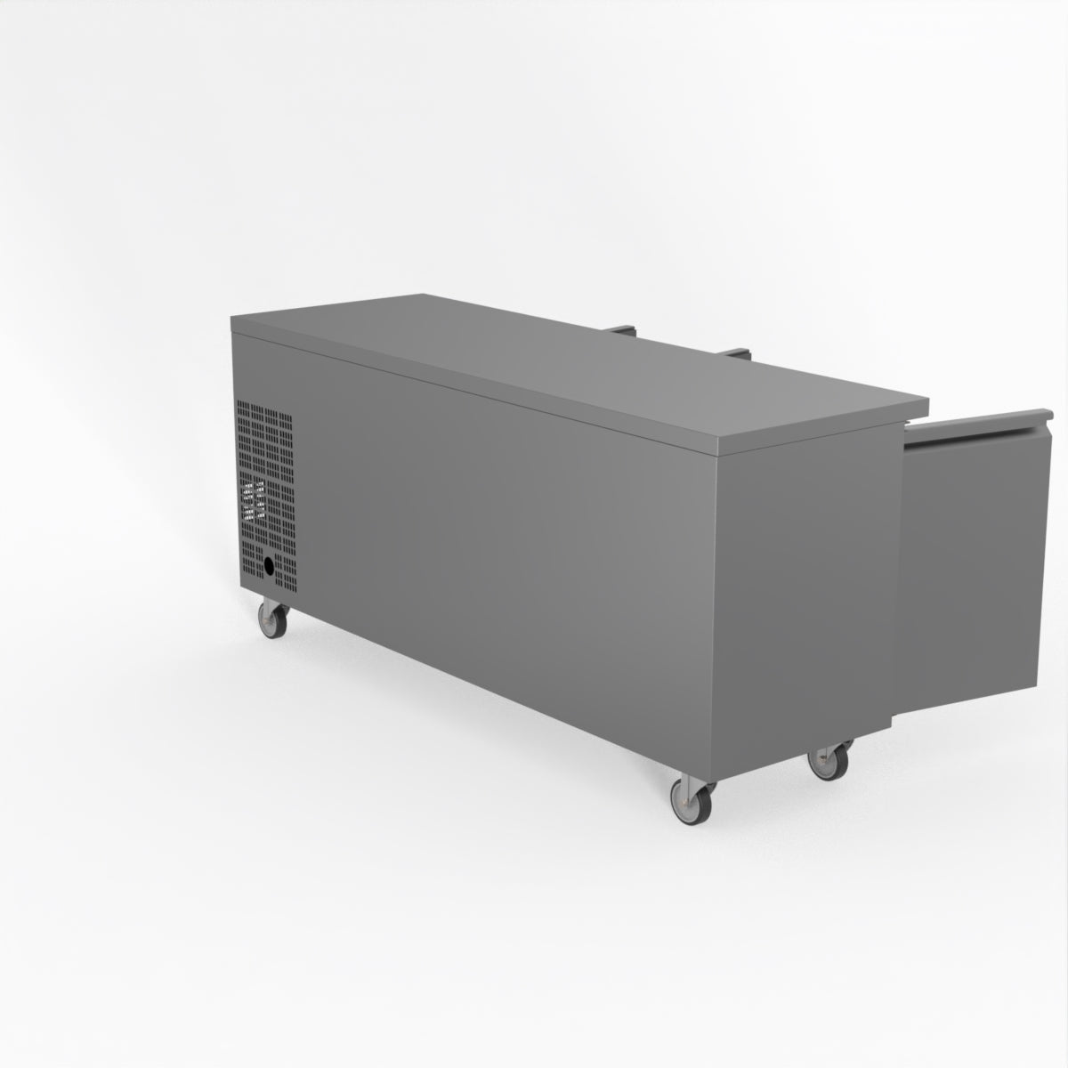 Thermaster Fed-X S/S Three Door Bench Freezer XUB6F18S3V