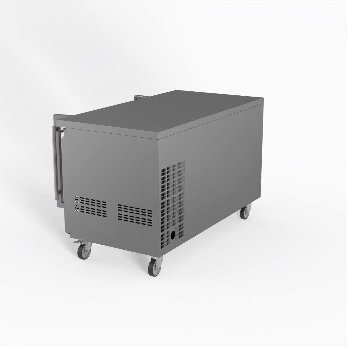 Thermaster Fed-X Two Glass Door Bench Fridge XUB7C13G2V