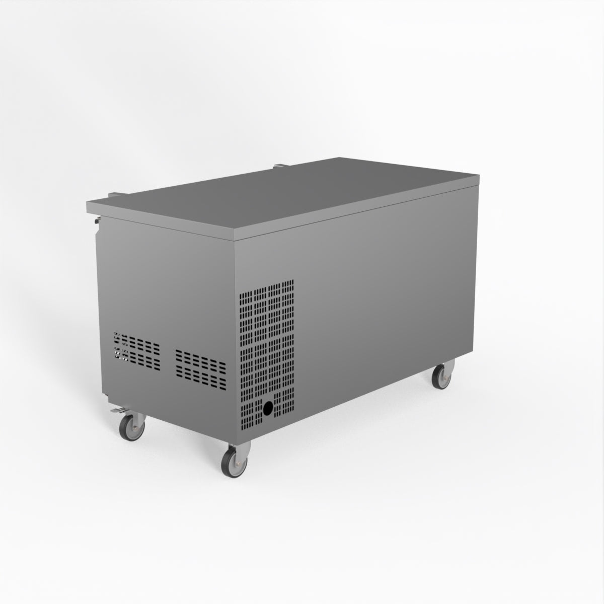 Thermaster Fed-X Two Glass Door Bench Fridge XUB7C13G2V