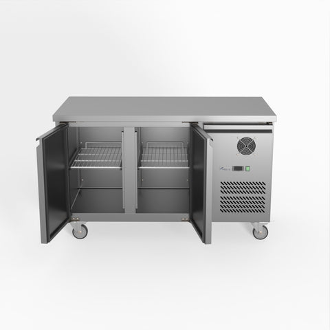 XUB7F13S2V Thermaster Fed-X S/S Two Door Bench Freezer XUB7F13S2V