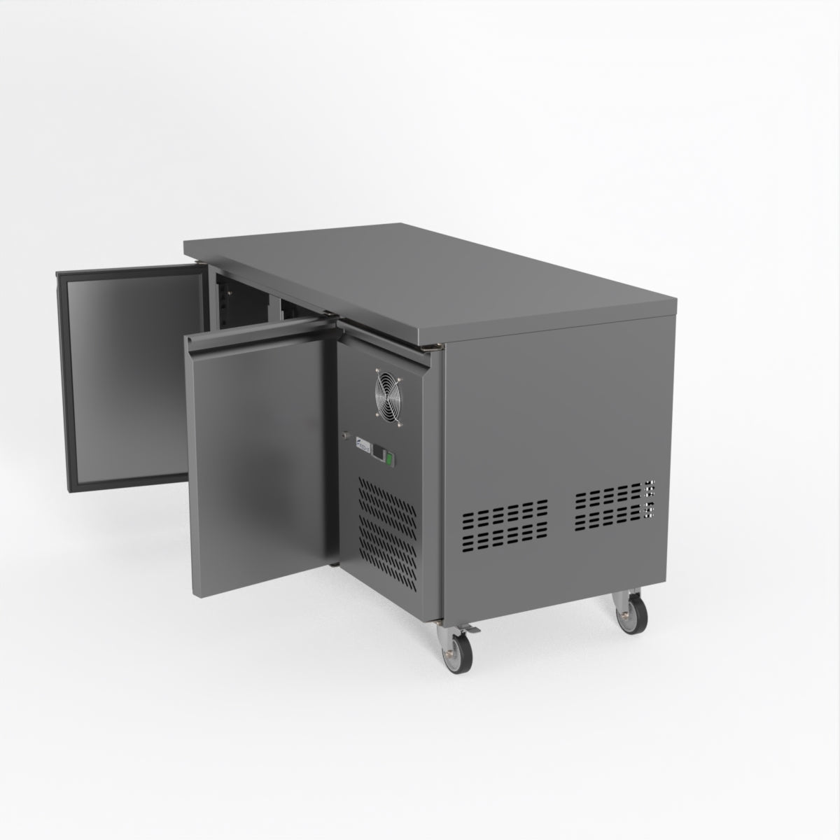 Thermaster Fed-X S/S Two Door Bench Fridge XUB7C13S2V