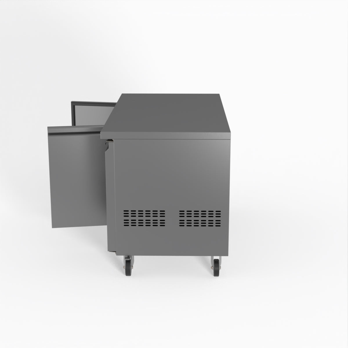 Thermaster Fed-X S/S Two Door Bench Fridge XUB7C13S2V