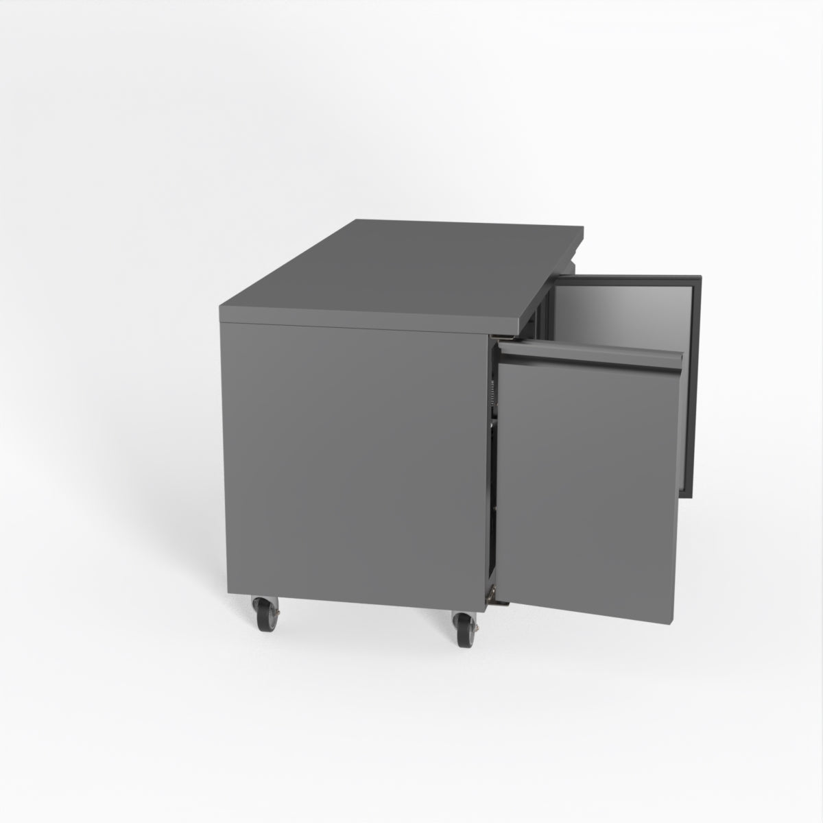 Thermaster Fed-X S/S Two Door Bench Freezer XUB7F13S2V