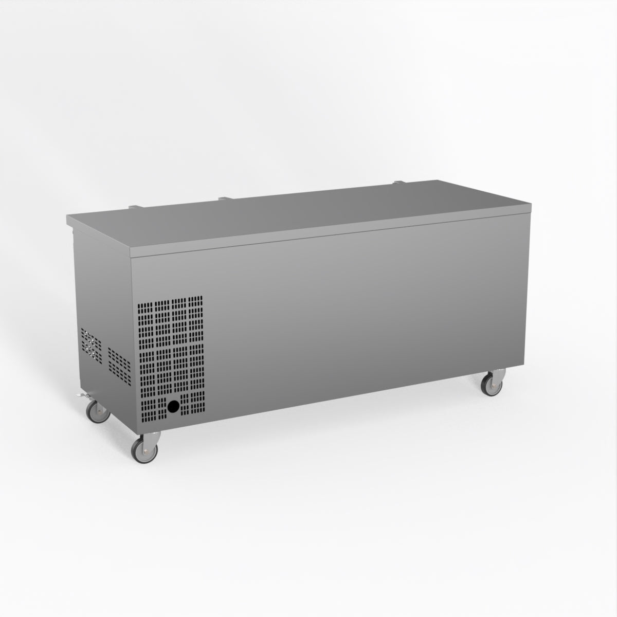 Thermaster Fed-X Three Glass Door Bench Fridge XUB7C18G3V