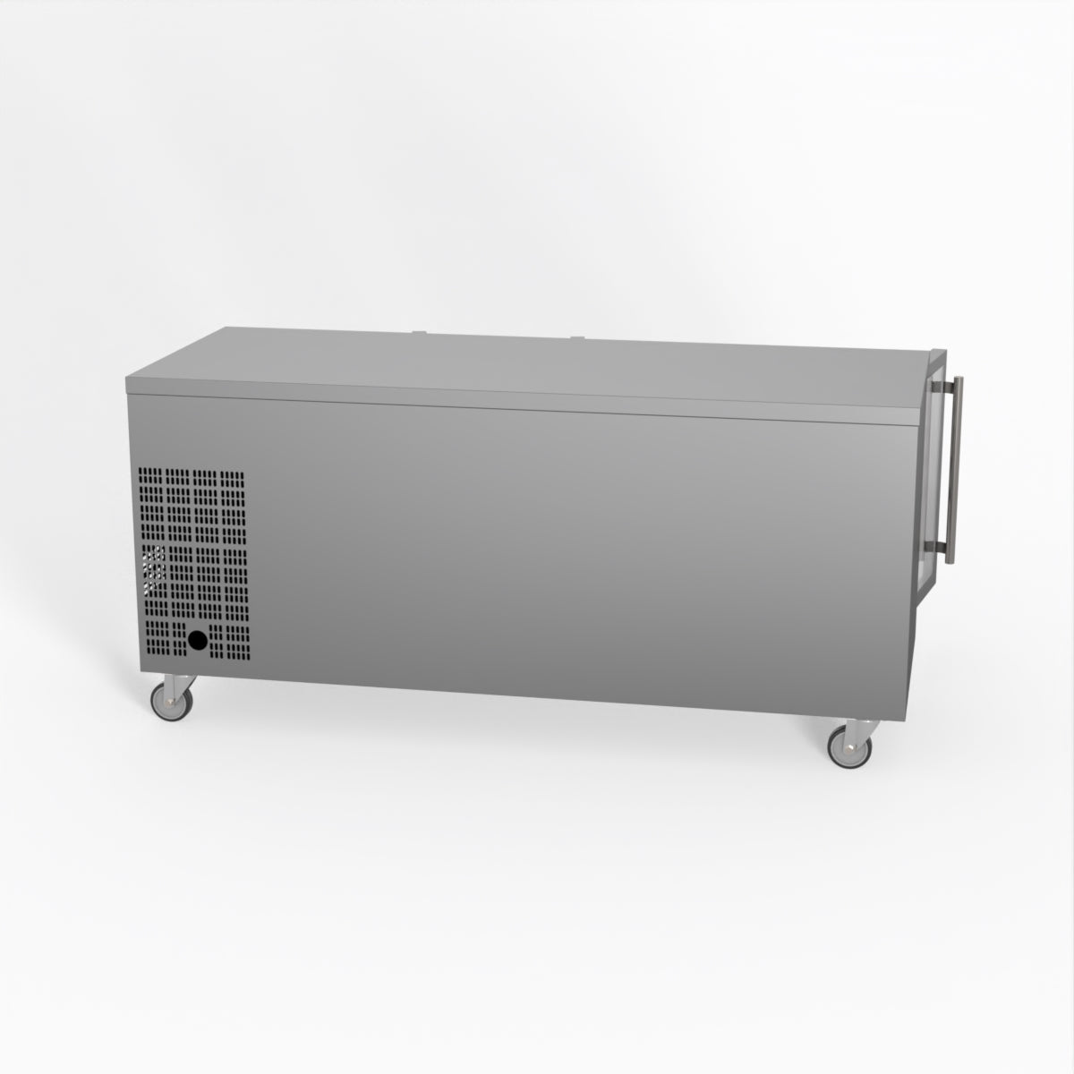 Thermaster Fed-X Three Glass Door Bench Fridge XUB7C18G3V