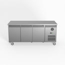 Thermaster Fed-X S/S Three Door Bench Fridge XUB7C18S3V