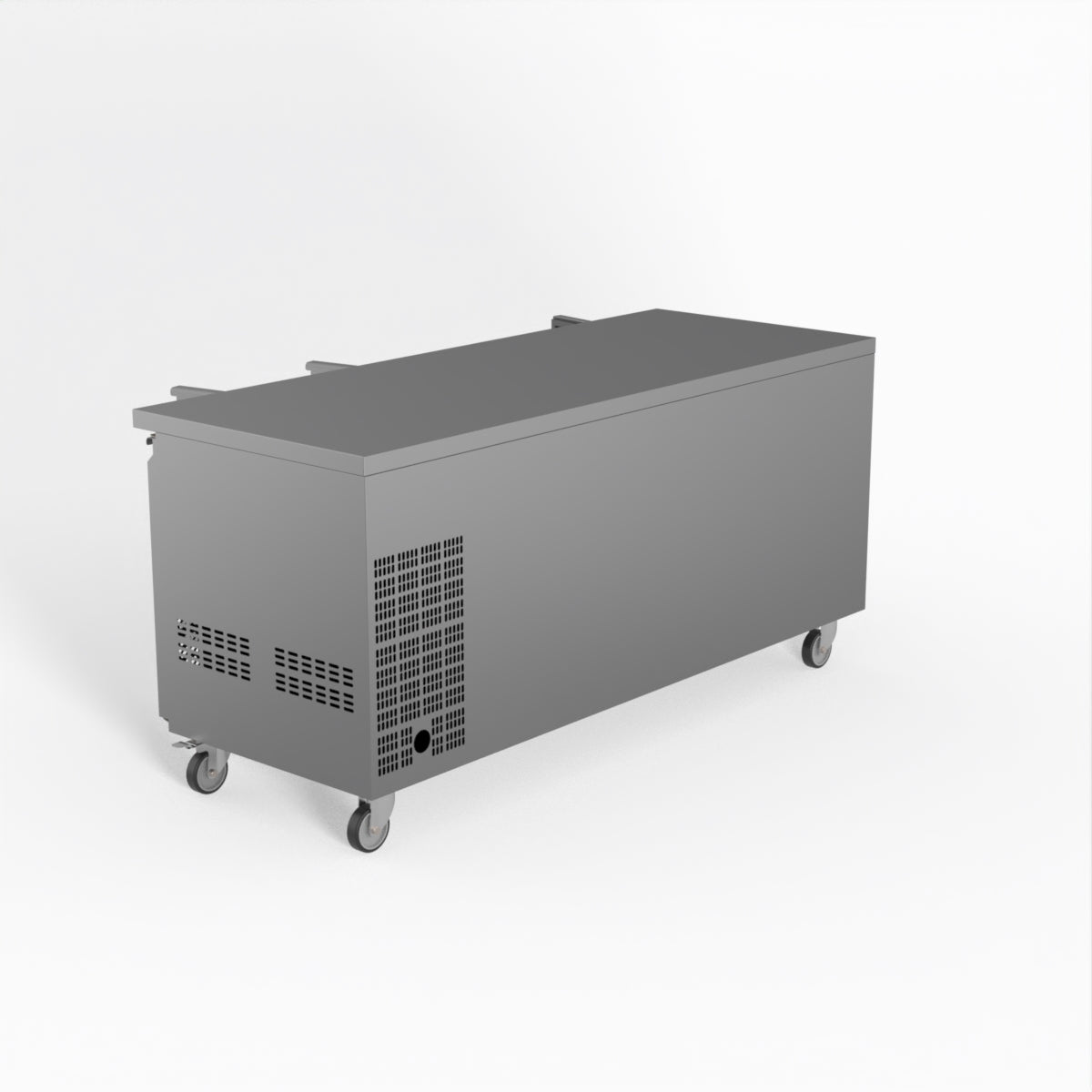 Thermaster Fed-X S/S Three Door Bench Freezer XUB7F18S3V