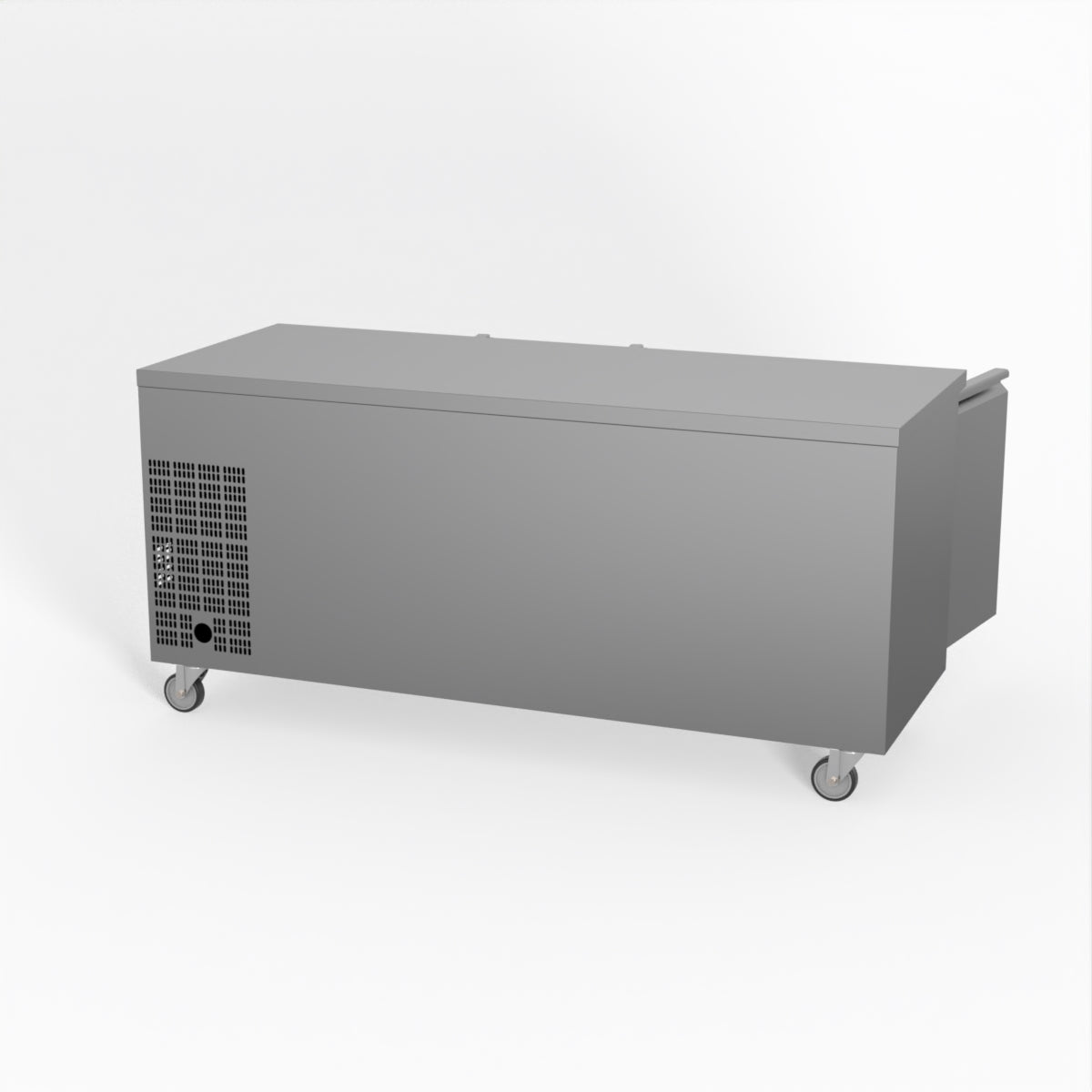 Thermaster Fed-X S/S Three Door Bench Freezer XUB7F18S3V