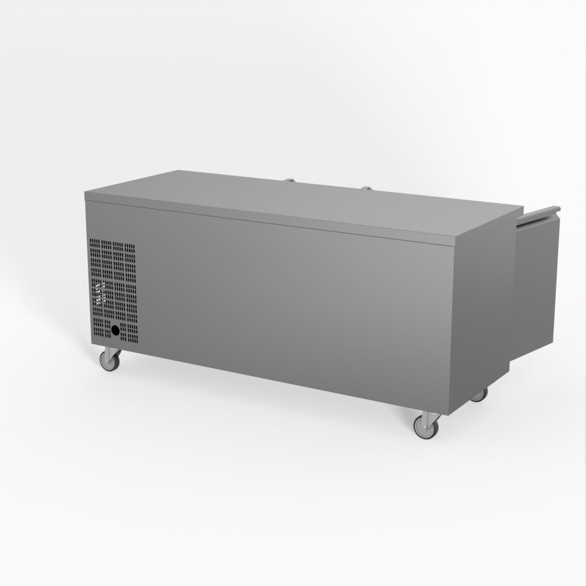 Thermaster Fed-X S/S Three Door Bench Freezer XUB7F18S3V