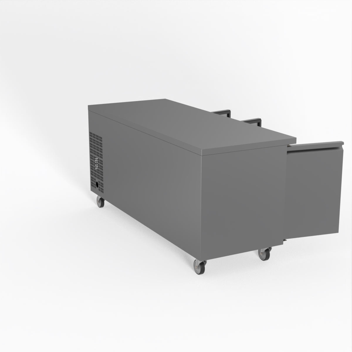 Thermaster Fed-X S/S Three Door Bench Fridge XUB7C18S3V