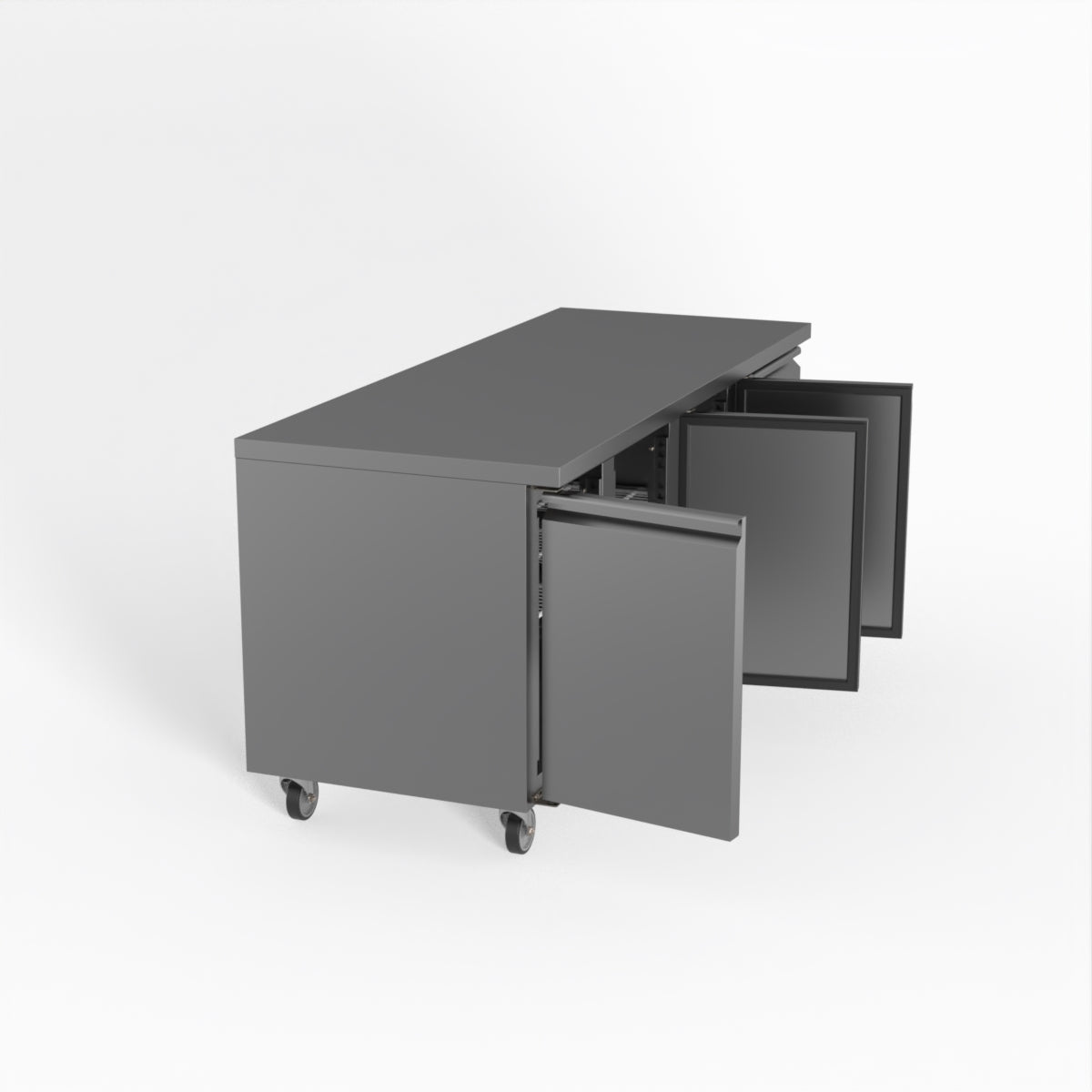 Thermaster Fed-X S/S Three Door Bench Fridge XUB7C18S3V