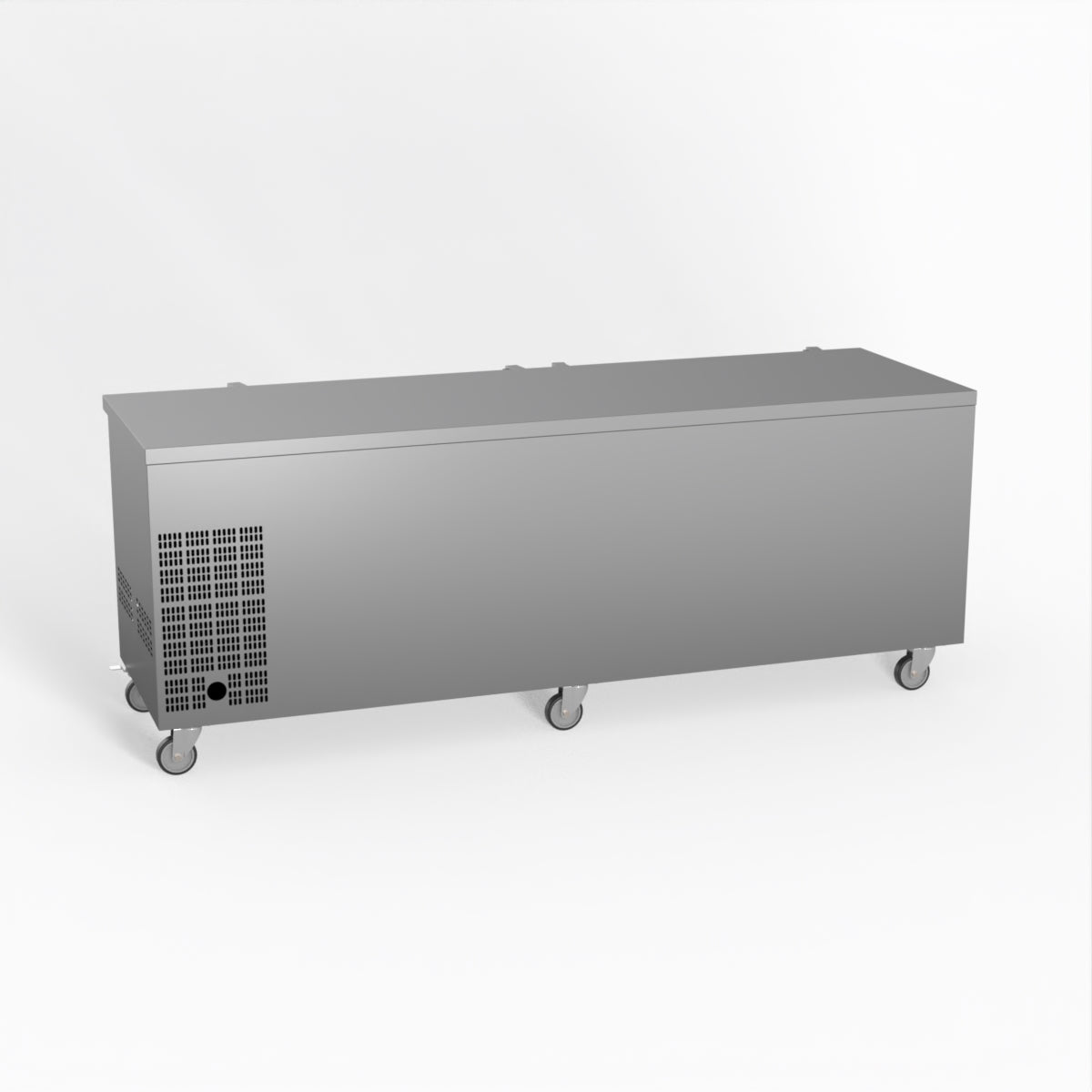 Thermaster Fed-X Four Glass Door Bench Fridge XUB7C22G4V