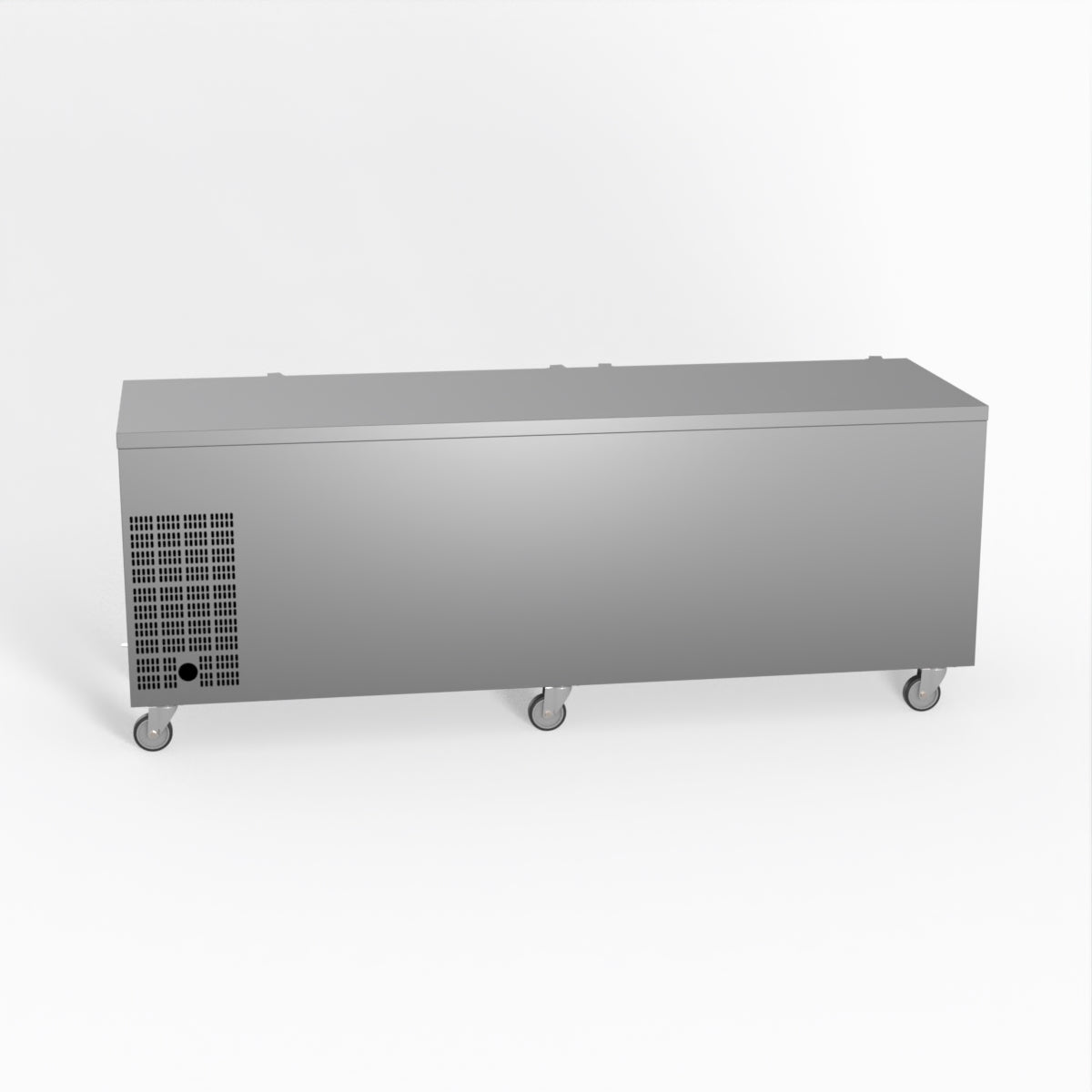 Thermaster Fed-X Four Glass Door Bench Fridge XUB7C22G4V