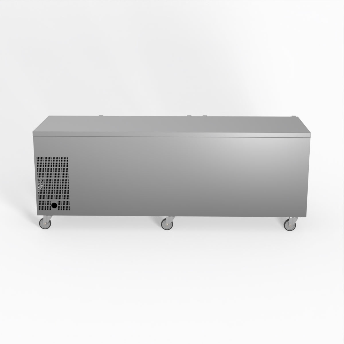 Thermaster Fed-X Four Glass Door Bench Fridge XUB7C22G4V