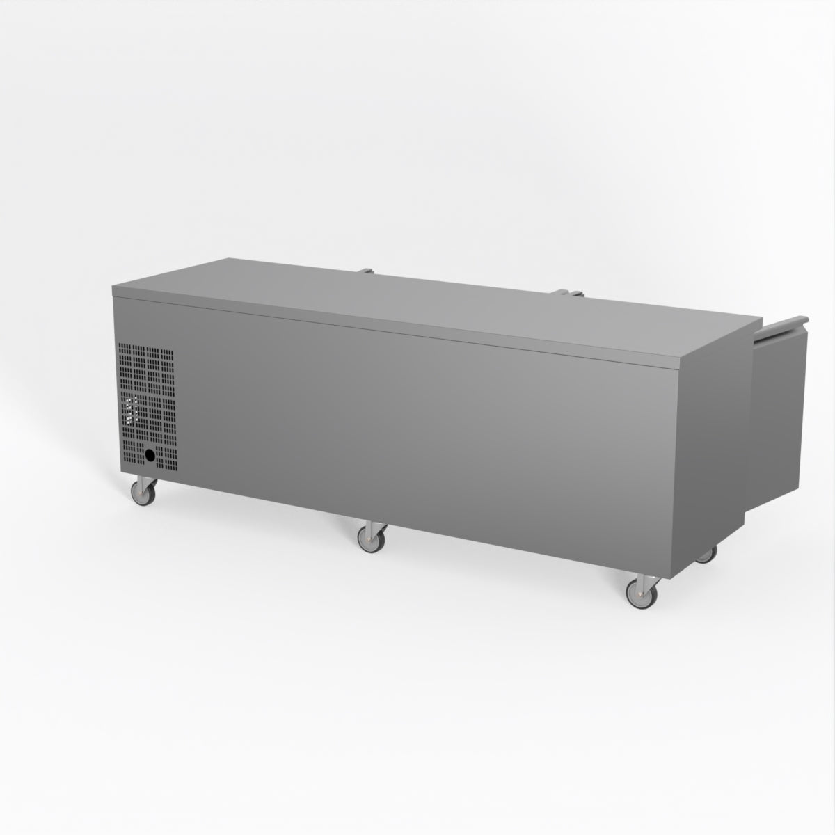 Thermaster Fed-X S/S Four Door Bench Fridge XUB7C22S4V