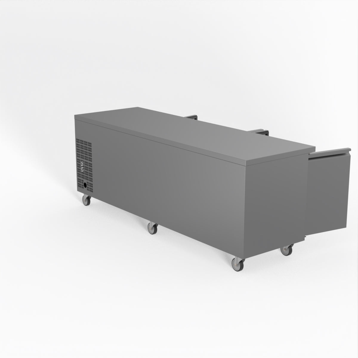 Thermaster Fed-X S/S Four Door Bench Fridge XUB7C22S4V