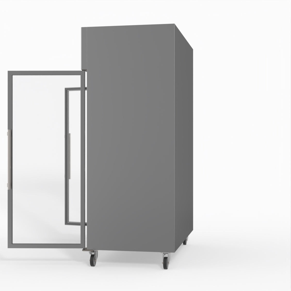 Thermaster Fed-X S/S Two Full Glass Door Upright Freezer XURF1200G2V