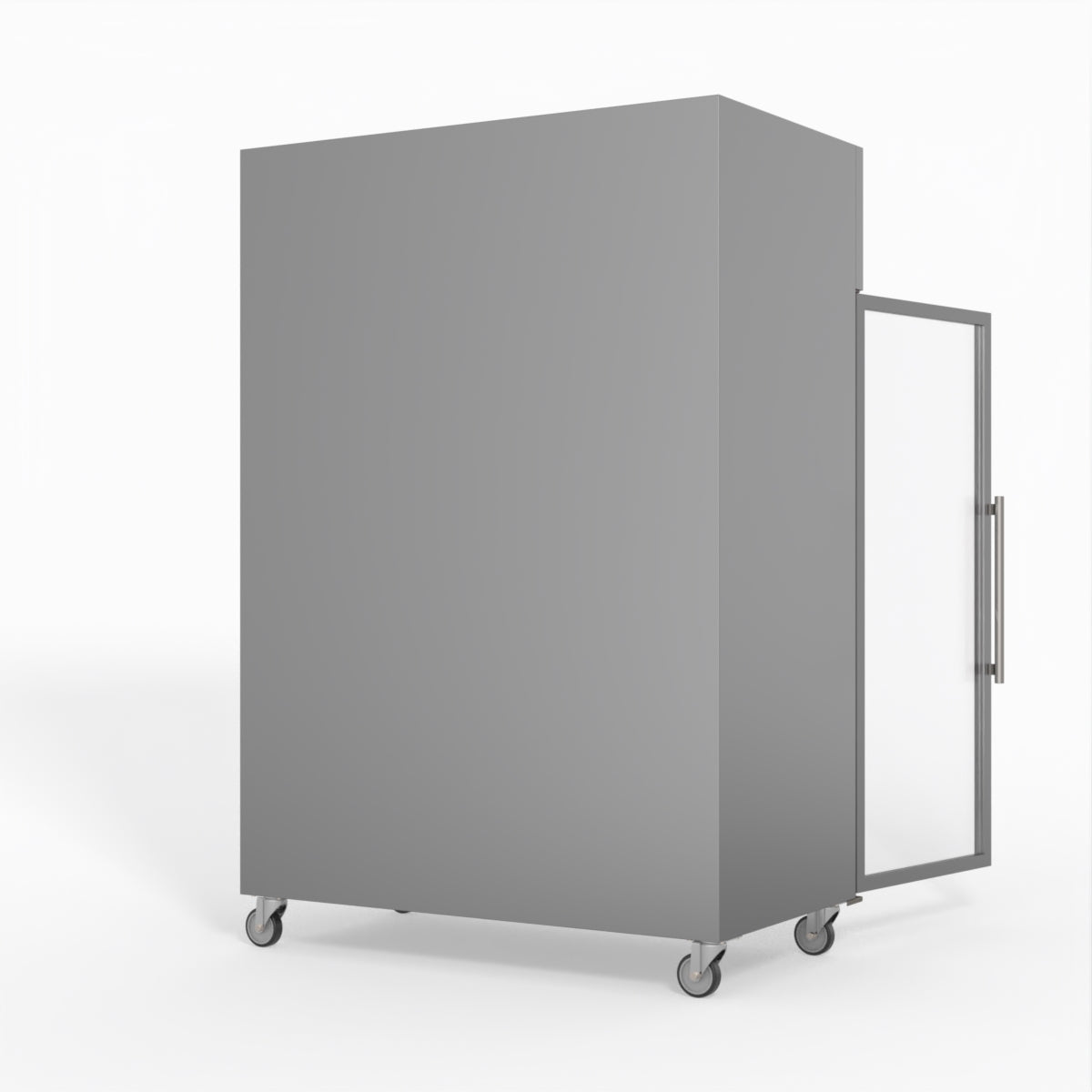 Thermaster Fed-X S/S Two Full Glass Door Upright Freezer XURF1200G2V