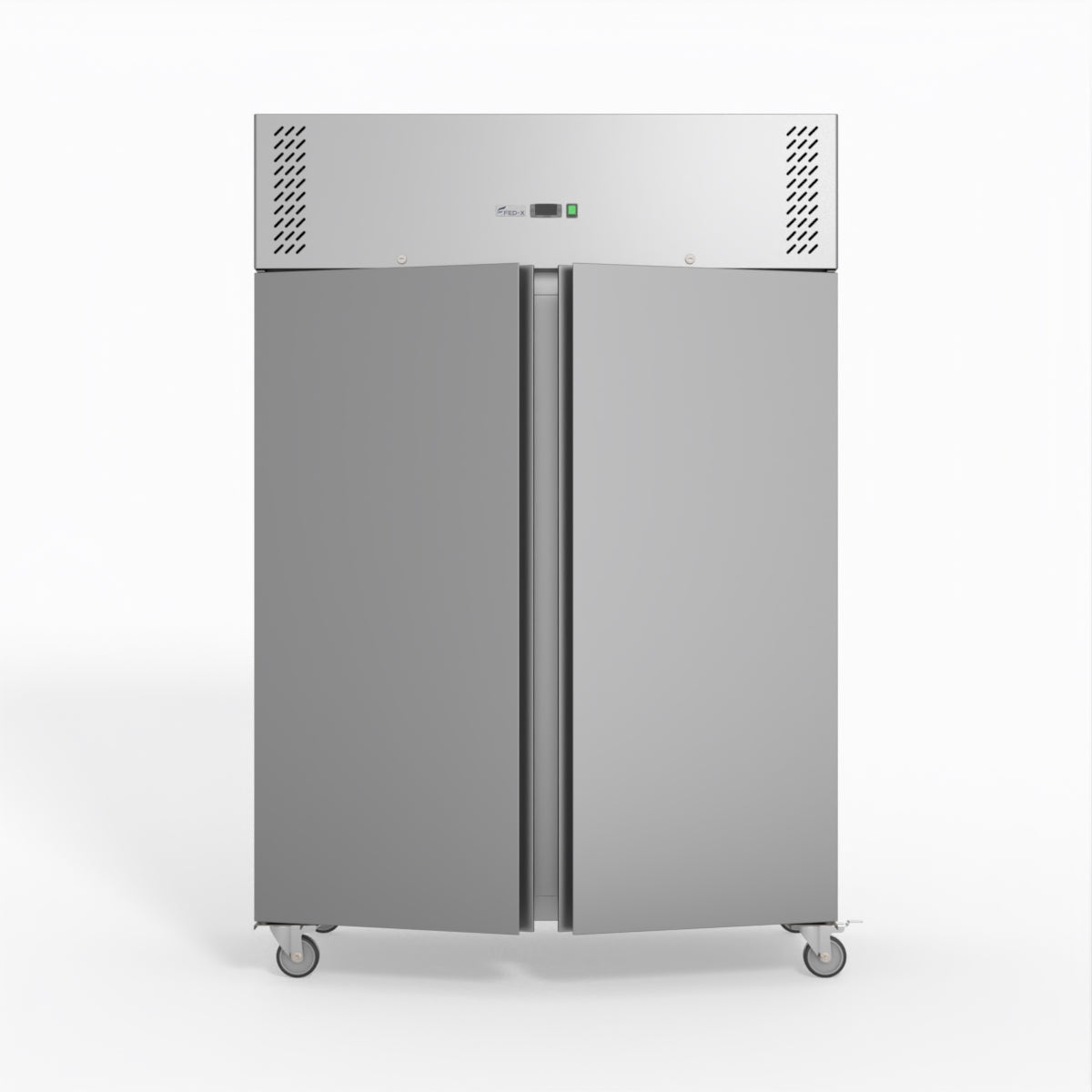 Thermaster Fed-X S/S Double Door Upright Freezer XURF1200SFV