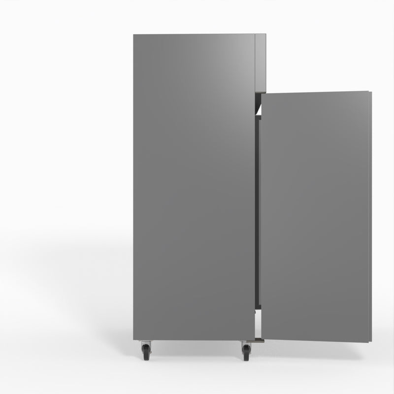 Thermaster Fed-X S/S Double Door Upright Freezer XURF1200SFV