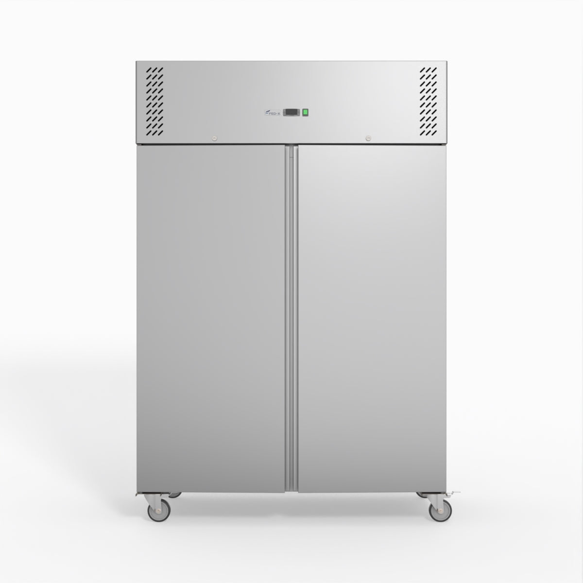 Thermaster Fed-X S/S Double Door Upright Freezer XURF1200SFV
