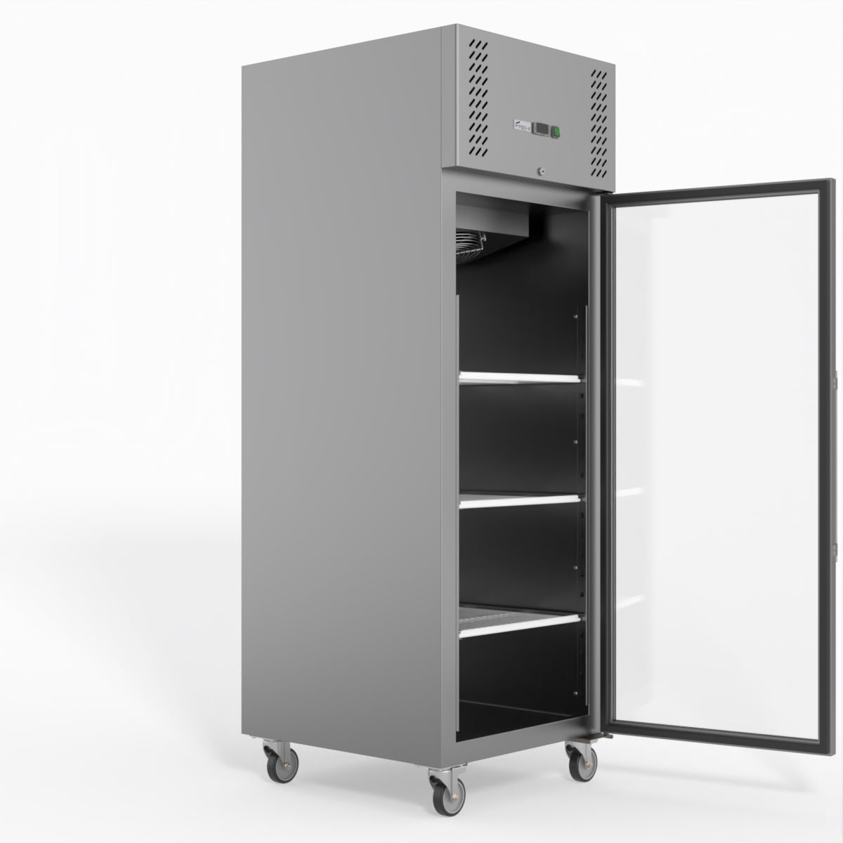 Thermaster Fed-X S/S Full Glass Door Upright Freezer XURF600G1V