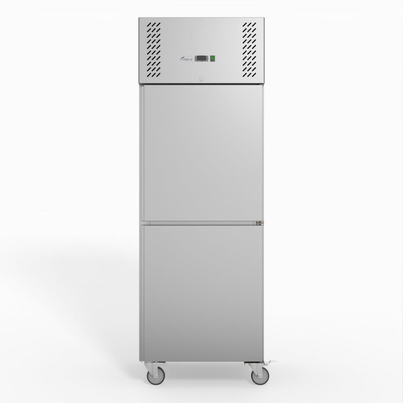 FED-X S/S Two Door Upright Freezer - XURF600S1V