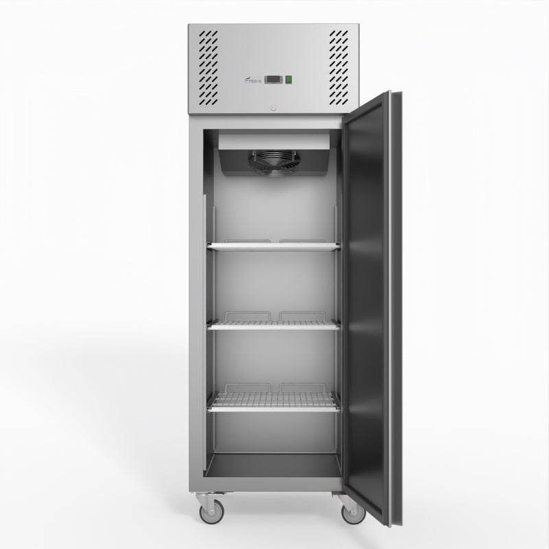 Thermaster Fed-X S/S Single Door Upright Fridge XURC600SFV