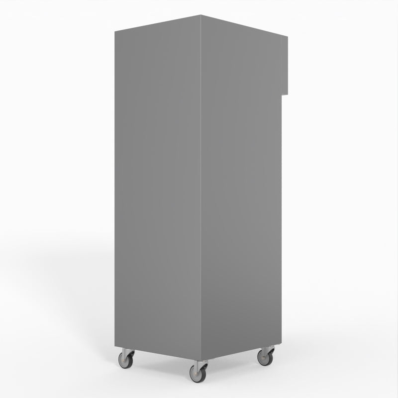 Thermaster Fed-X S/S Single Door Upright Fridge XURC600SFV