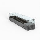 Thermaster Fed-X Flat Glass Salad Bench XVRX1800/380