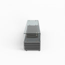 Thermaster Fed-X Flat Glass Salad Bench XVRX1800/380