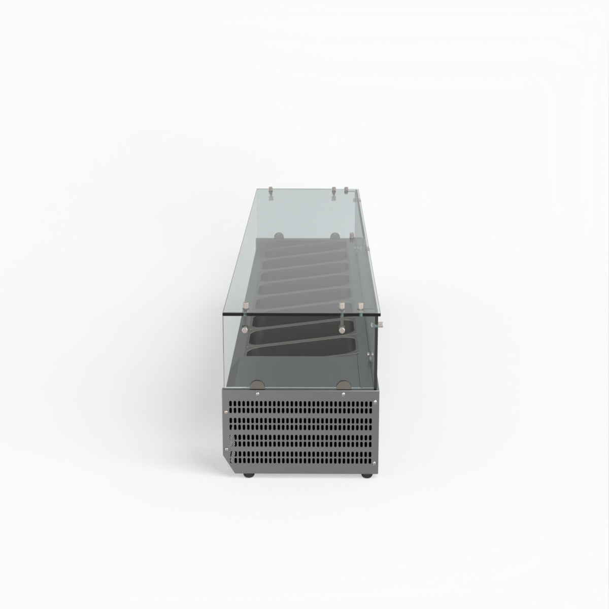 Thermaster Fed-X Flat Glass Salad Bench XVRX1800/380