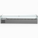 Thermaster Fed-X Flat Glass Salad Bench XVRX2000/380