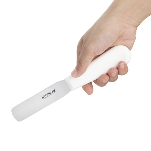 Hygiplas Straight Blade Palette Knife White 100mm C538