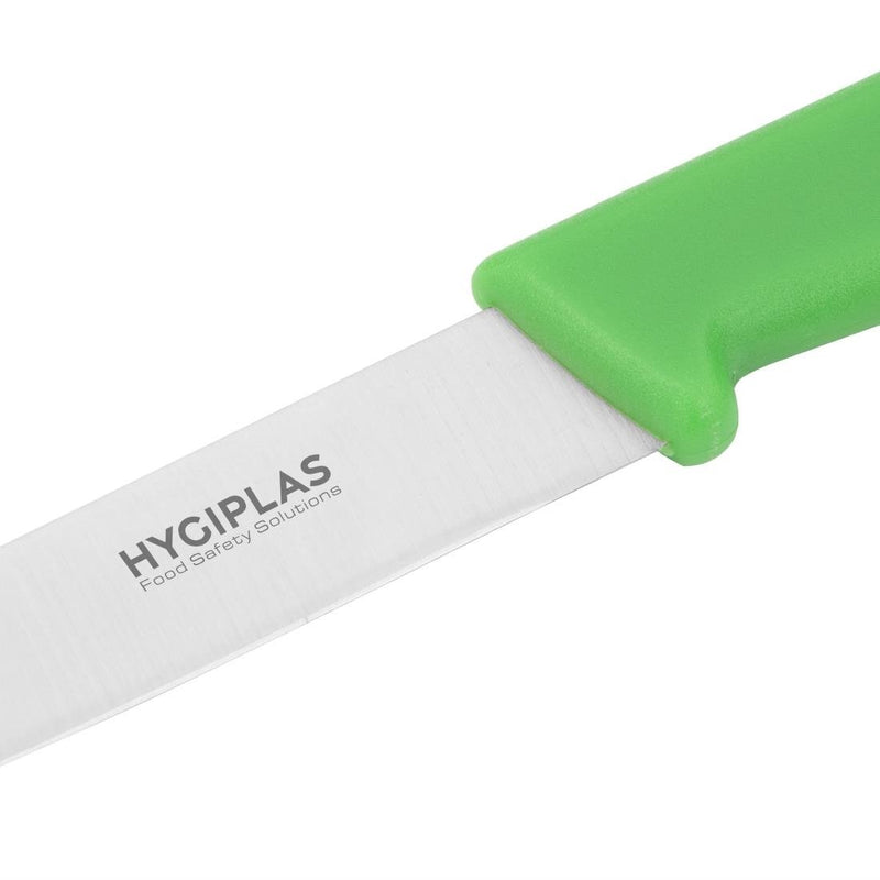 Hygiplas Paring Knife Green 75mm C545