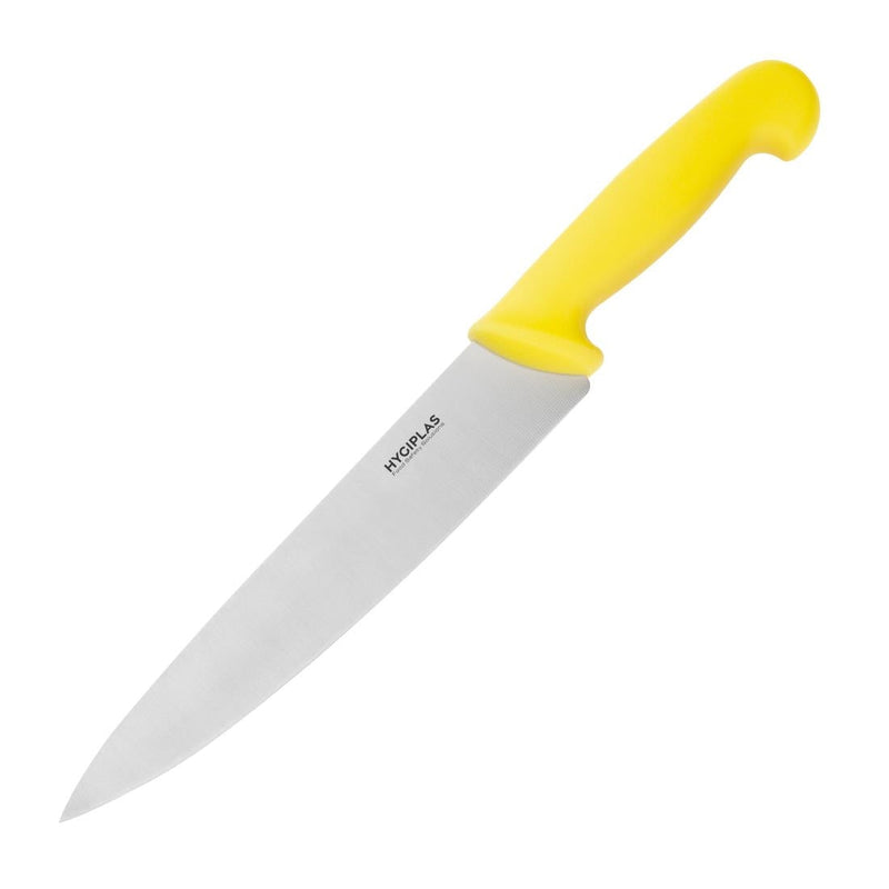 Hygiplas Chefs Knife Yellow 216mm C803