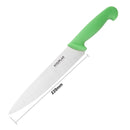 Hygiplas Chefs Knife Green 216mm C861