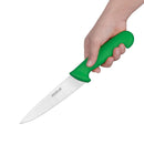 Hygiplas Chefs Knife Green 160mm C864