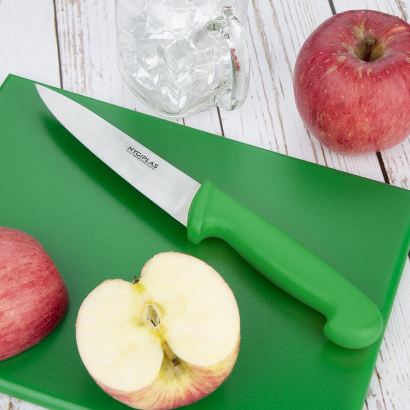 Hygiplas Chefs Knife Green 160mm C864