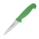 Hygiplas Paring Knife Green 90mm C866