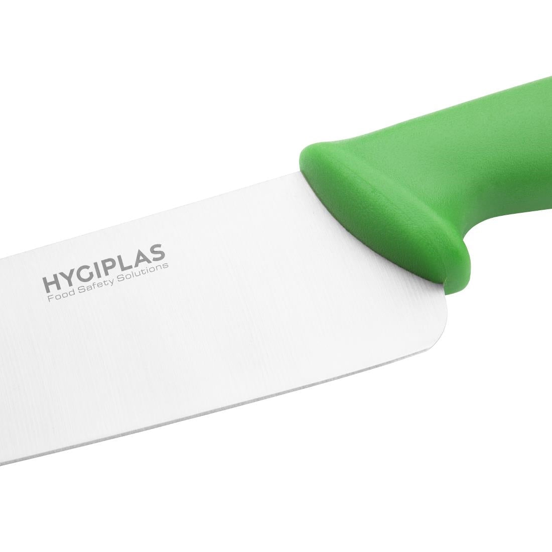 Hygiplas Chefs Knife Green 255mm C868