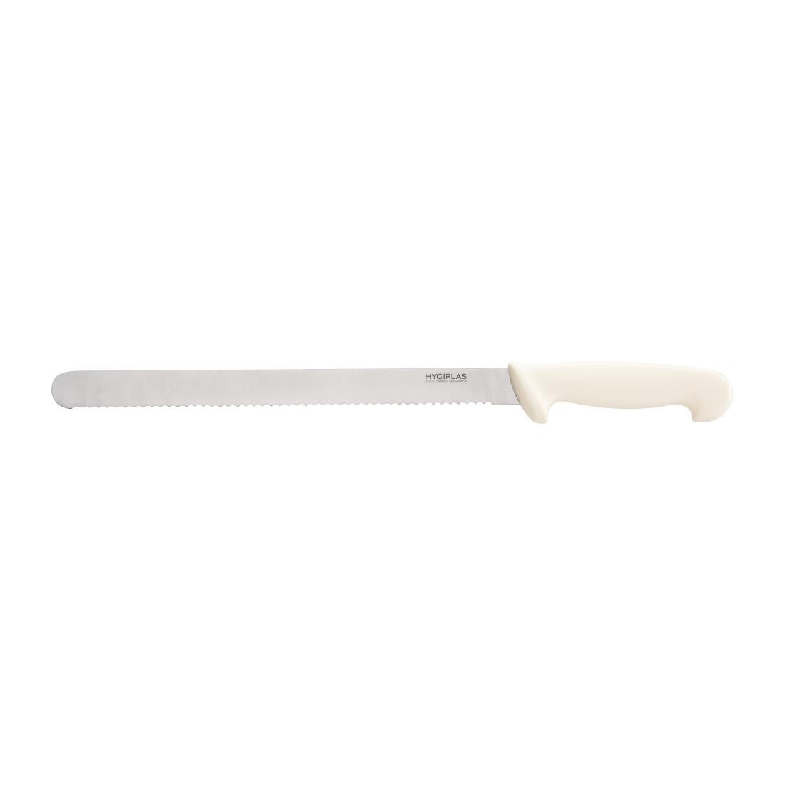 Hygiplas Serrated Slicer White 300mm C884