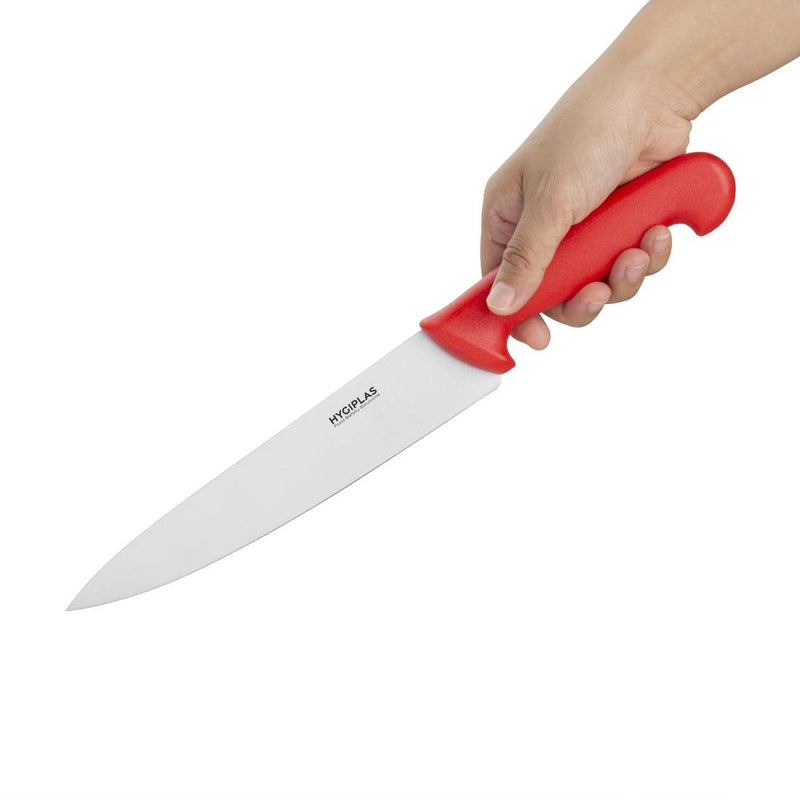 Hygiplas Chefs Knife Red 216mm C895