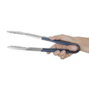 Hygiplas Colour Coded Blue Serving Tongs 300mm CB156
