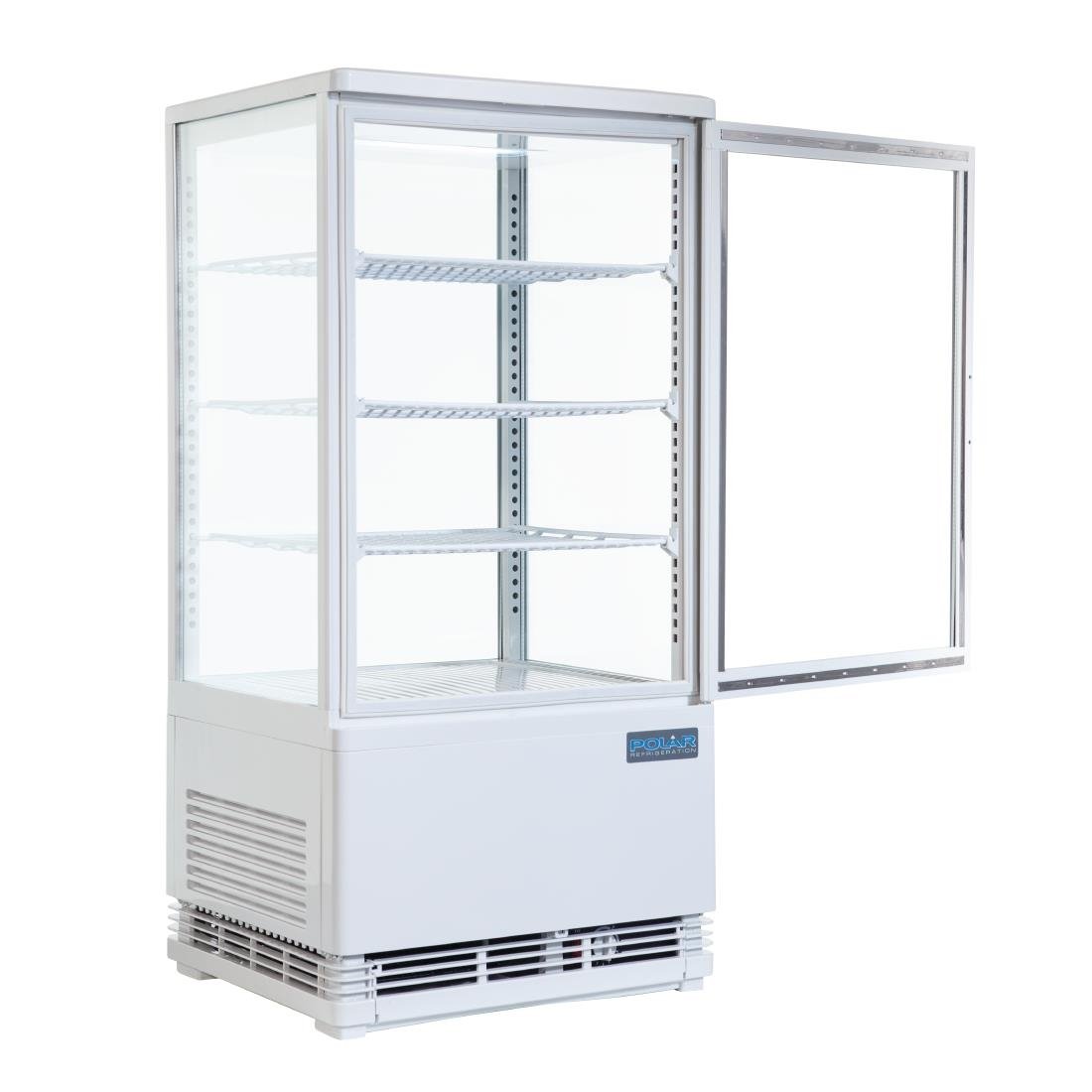 Polar C-Series Energy Efficient Display Fridge White 68Ltr CX578-A