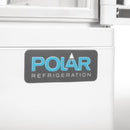 Polar C-Series Energy Efficient Curved Door Display Fridge White - 86Ltr CX576-A