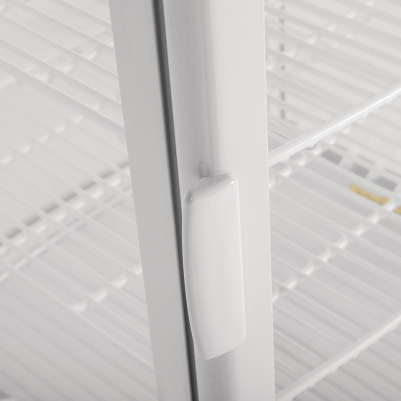 Polar C-Series Energy Efficient Curved Door Display Fridge White - 86Ltr CX576-A