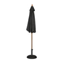 Bolero Round Outdoor Umbrella 3m Diameter Black CB517
